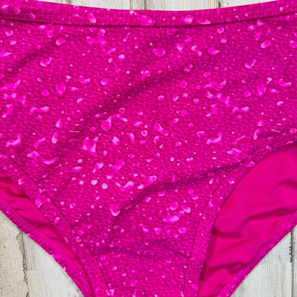Shefit Luxe Bikini Bottoms Hot Pink Splash Swimwear Size 3XL - Picture 9 of 9